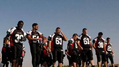 The UAE Falcons are ready to leave the scrimmages behind them for an exhibition game today against a Turkey side. Plans are in the works for an American-style football league in the UAE.