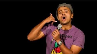 Indian comic Sorabh Pant has also performed at The Laughter Factory stand-up shows. Photo: The Laughter Factory