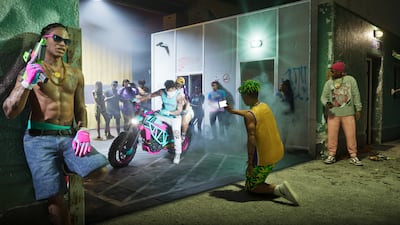 The PTT Youngin$ Illegal Goods Store gang compound raid is among the extra activities included in GTA 6’s Ultimate Edition. Photo: Rockstar Games