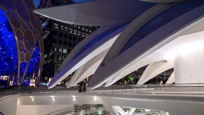 The UAE Pavilion at Expo 2020 Dubai. Victor Besa/ The National.