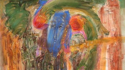 'The City and The Blue Angel' (2015). Photo: Green Art Gallery