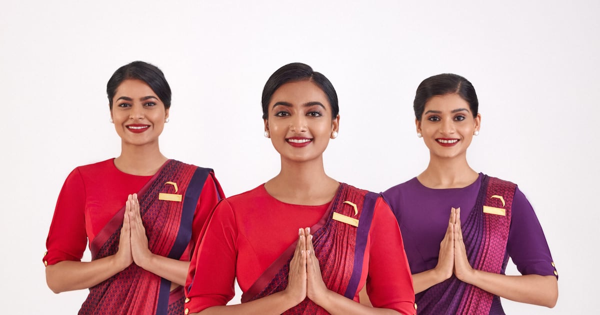 air india dress designer What do you think about there saree-pants uniform? Air India's new cabin crew uniforms, designed by celebrity designer Manish Malhotra, have once again sparked controversy online. The saree-pants look, introduced to blend
