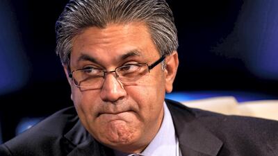 Arif Naqvi, founder and former chief executive of Abraaj, is accused of fraud and money laundering. Bloomberg