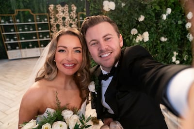 Love Is Blind: UK's Taylor Haag and Daniel Hastings. Photo: Netflix