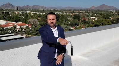 Arizona Attorney General Mark Brnovich brought a weapon to his political fight. Photo: Attorney General Mark Brnovich