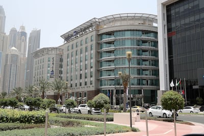 Radisson Blu Dubai Media City opened in 2006. Pawan Singh / The National
