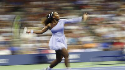 Former world No 1 Serena Williams has a few things at stake ahead of the US Open final on Saturday. EPA