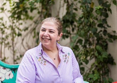 Thuraya Baalbaki, coffee consultant at Fairouz Coffee & Roastery. Reem Mohammed / The National