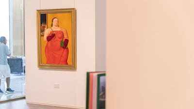 The Fernando Botero exhibition runs at Opera Gallery at Atlantis The Royal until October 6. All photos: Antonie Robertson / The National