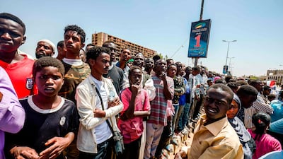 Demonstrators defied orders to break up and continue to protest. AFP