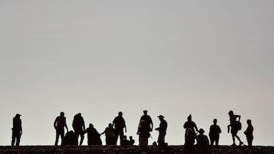 The surge came as UK Prime Minister Boris Johnson urged France to do more to stem the flow of small boats making their way across the English Channel. AFP