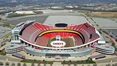 Arrowhead Stadium in Kansas City, Missouri. AFP