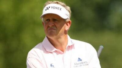 Colin Montgomerie will take time off to think about his below-par performance at Bloomfield.