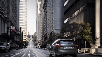 It's fast, the XC60, so you might want to rein that in on city streets