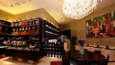 Vivel Patisserie offers a selection of gourmet teas in addition to its pastries.