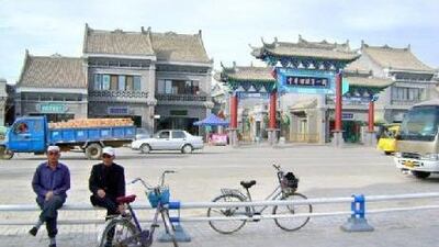 The Ningxia Hui region of China wants to use its religious and cultural affinities with the Middle East to boost trade. Daniel Bardsley for The National