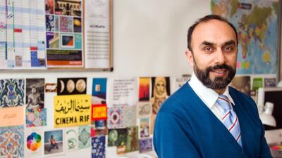 Navid Akhtar is a veteran of the British television industry, having worked at BBC and Channel 4 for more than two decades. He officially launched Alchemiya earlier this year. Courtesy Alchemiya