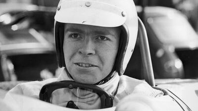 Max Mosley at the wheel of a race car in 1968. Getty Images