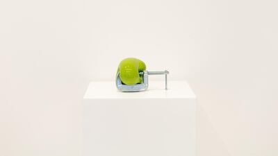 Part of Sara Ahli's 'Clenched Figures' series