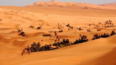 Erg Ubari desert, Lybia. Godong / UIG via Getty Images