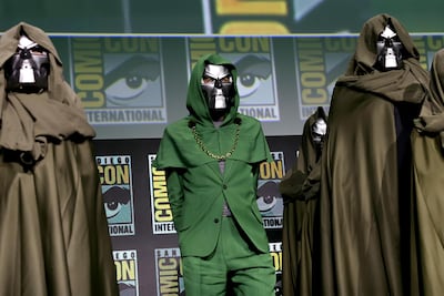 Robert Downey Jr at an event for Avengers: Doomsday. Photo: Getty images