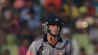 Rohan Mustafa, the UAE vice-captain, is optimistic about the direction UAE cricket is taking. Munir uz Zaman / AFP
