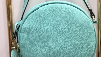 Mint circle bag (Brooklynn Tassel Cross-body). Photo by Amanda Dale