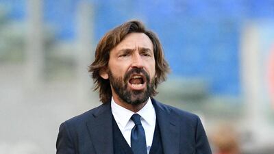 Juventus manager Andrea Pirlo. Getty