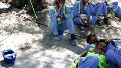 The health authority plans to introduce a new system to track the scale and frequency of injuries including heat exhaustion, construction site falls and traffic accidents. Rich-Joseph Facun / The National