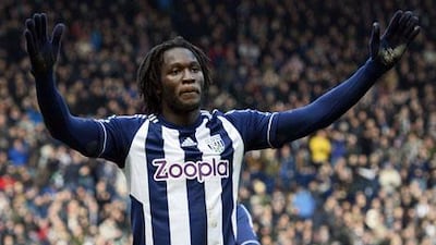 Romelu Lukaku impressed while on loan at West Brom. Paul Ellis / AFP