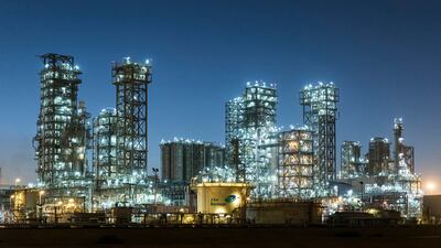 The Borouge petrochemical complex in Al Ruwais Industrial City. The company is focused on optimising operations and driving more cost savings. Photo: Borouge