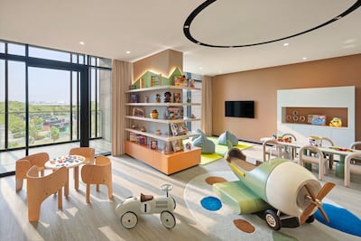 The kids' area includes toys, board games and padded play spaces for younger children. Photo: Vida Aljada
