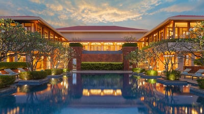 The main pool at Hilton Goa Resort. All photos: Hilton Goa Resort