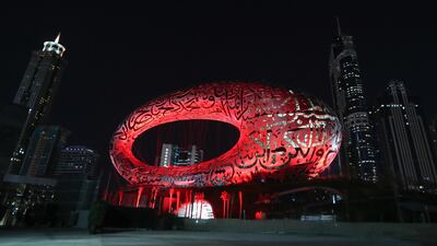 The Museum of the Future in Dubai. EPA