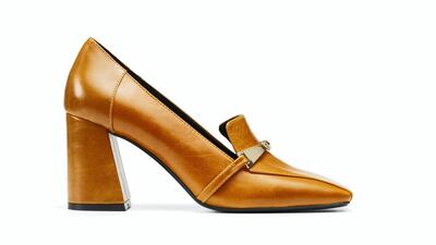 Leather loafers, Dh399, Mango
