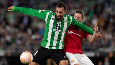 Borja Iglesias (Aitor Ruibal, 59) - 4 Will wonder if he could have done more if trusted to start, but had little impact during his half-hour in a deflated Betis side. Couldn’t find a way past Maguire. AFP