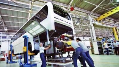 MAN-bus production in Ankara factory.