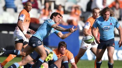 Nick Phipps of the Waratahs during the Super Rugby match between Toyota Cheetahs and Waratahs at Free State Stadium on June 06, 2015 in Bloemfontein, South Africa. Johan Pretorius/Gallo Images