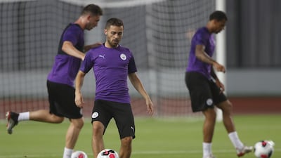 Bernardo Silva in action.