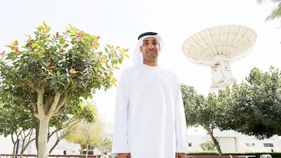 Salem Al Marri is director-general of the Mohammed bin Rashid Space Centre. All photos: Pawan Singh / The National