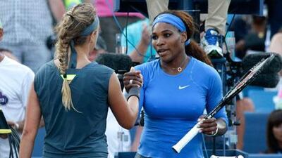 Serena Williams, right, appreciates her professional rivalry with Victoria Azarenka.