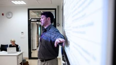 New York University launched its first classes in the capital this summer. Lee Hoagland / The National