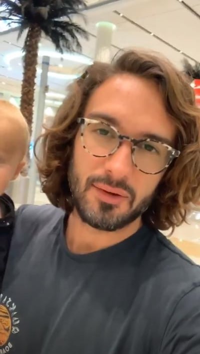 Joe Wicks is in the UAE for the Dubai Fitness Challenge. Instagram / The Body Coach