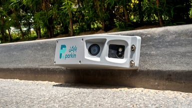 Parkin is installing hundreds of cameras to monitor parking in Dubai. Photo: Parkin
