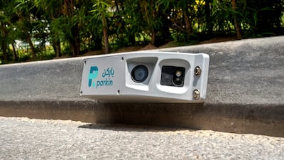 Parkin is installing hundreds of cameras to monitor parking in Dubai. Photo: Parkin