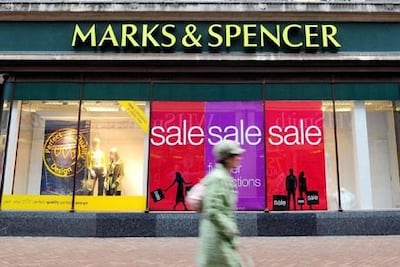 Marks & Spencer store is doing away with much of its flagging menswear sections.