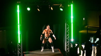 WWE's RAW World Tour at Zayed Sports City in Abu Dhabi.