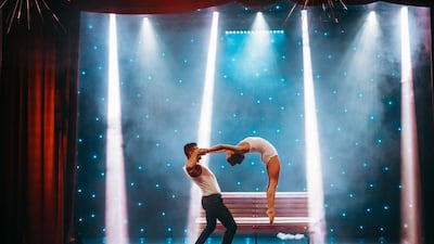 Billionaire Dubai's theatre and dinner show features everything from acrobatic displays to music and dance performances. Courtesy Billionaire Dubai