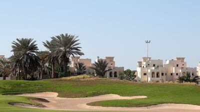 View of the Al Hamra Golf Club in Ras Al Khaimah.