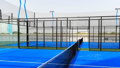 Players can book a padel court for Dh250 for a duration of 60 minutes, Dh350 for 90 minutes and Dh450 for 120 minutes.